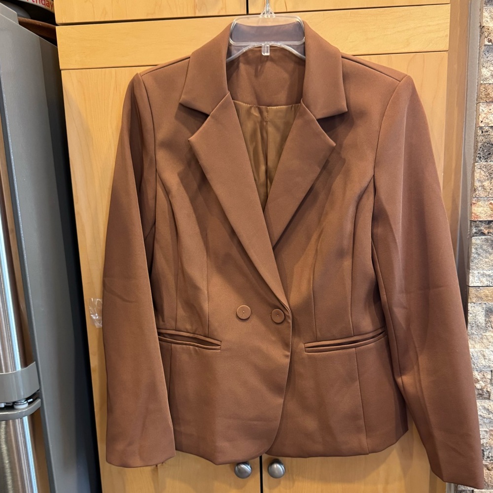 Women's Brown Blazer